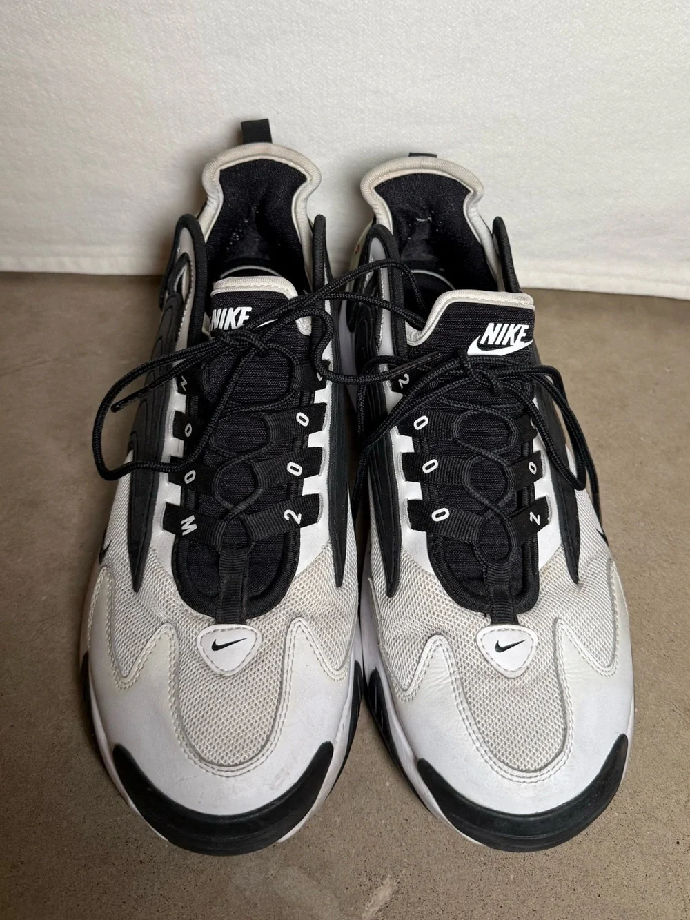 Nike Zoom 2K Black & White Zoom Sneakers